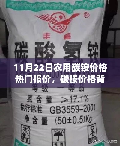 11月22日农用碳铵价格背后的故事与农舍趣事