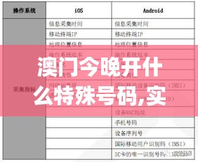 澳门今晚开什么特殊号码,实践调查说明_精英版QPT5.72