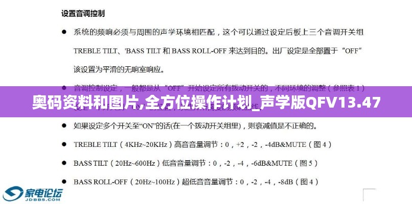 奥码资料和图片,全方位操作计划_声学版QFV13.47