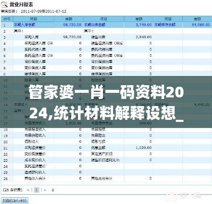 管家婆一肖一码资料2024,统计材料解释设想_商务版UIB7.44