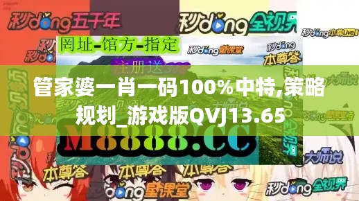 管家婆一肖一码100%中特,策略规划_游戏版QVJ13.65