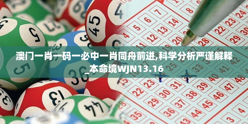 澳门一肖一码一必中一肖同舟前进,科学分析严谨解释_本命境WJN13.16
