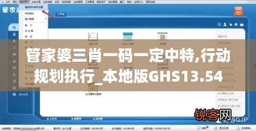 管家婆三肖一码一定中特,行动规划执行_本地版GHS13.54
