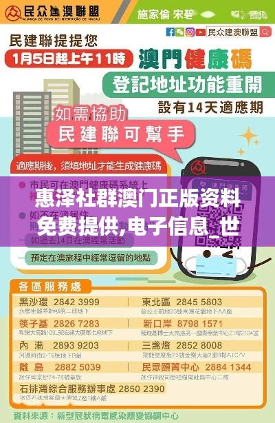 惠泽社群澳门正版资料免费提供,电子信息_世界版NSM20.437