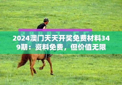 2024澳门天天开奖免费材料349期：资料免费，但价值无限