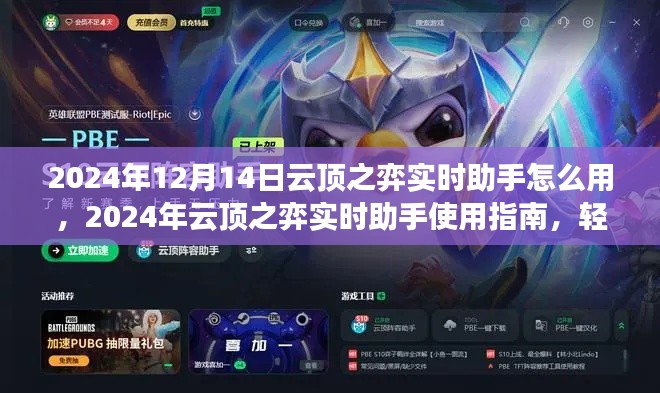 2024年云顶之弈实时助手使用指南，策略制胜，轻松上分
