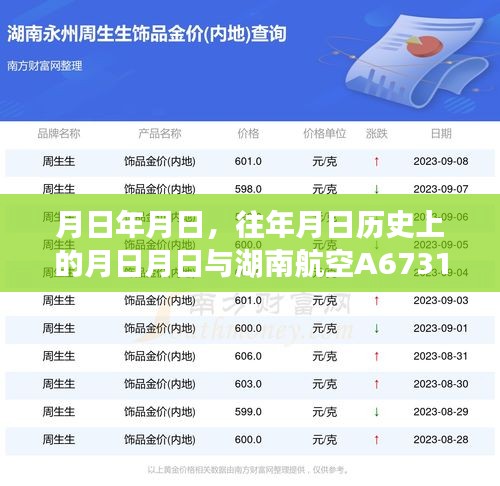 湖南航空A67316实时动态与历史上的重要时刻回顾