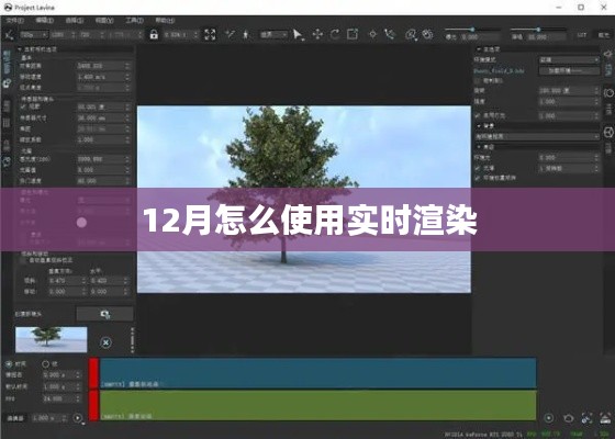 12月实时渲染使用指南