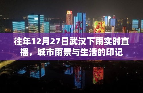 武汉雨景直播，城市雨天的生活印记