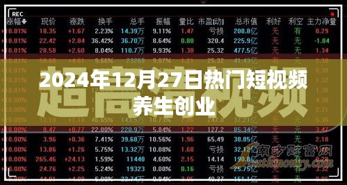 养生创业短视频趋势展望，2024年热门短视频养生创业指南