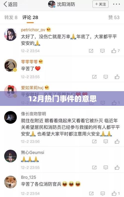 12月热门事件全解析