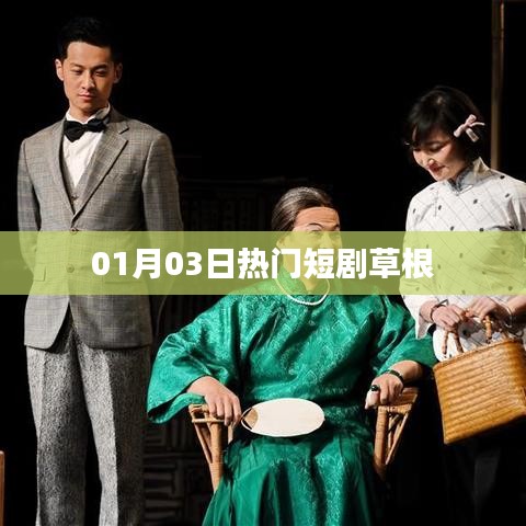草根短剧，最新热门剧集一网打尽 01月03日