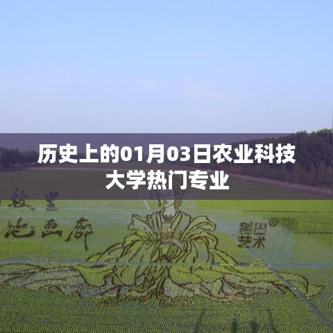 历史上的农业大学热门专业，聚焦一月三日的发展