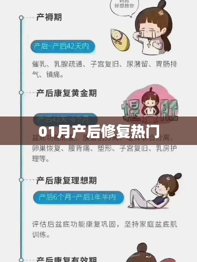 产后修复热门课程，一月新趋势解析