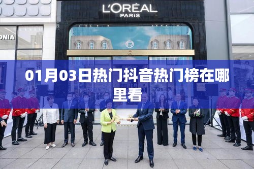 抖音热门榜查看指南，01月03日热门榜单揭秘