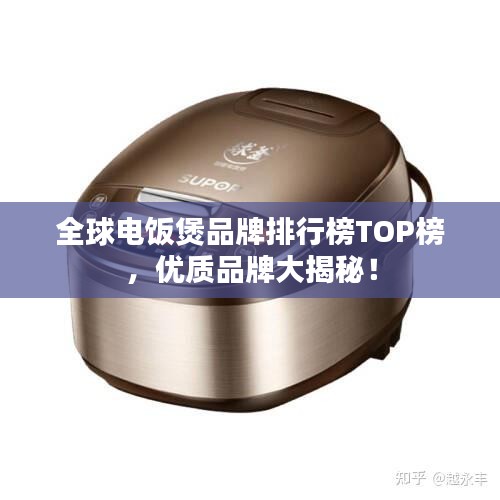 全球电饭煲品牌排行榜TOP榜，优质品牌大揭秘！