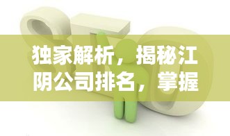 独家解析，揭秘江阴公司排名，掌握行业风向标