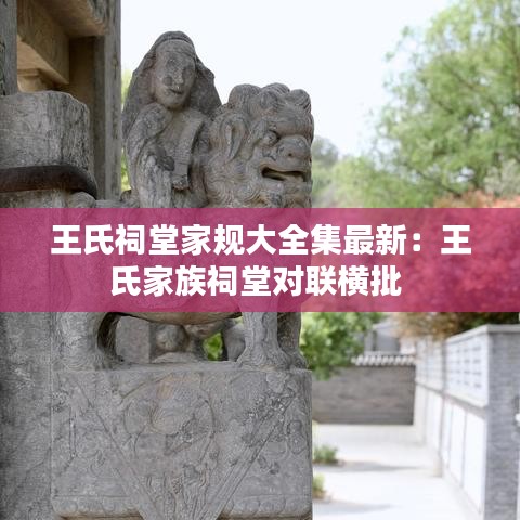 王氏祠堂家规大全集最新：王氏家族祠堂对联横批 