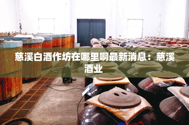 慈溪白酒作坊在哪里啊最新消息：慈溪酒业 