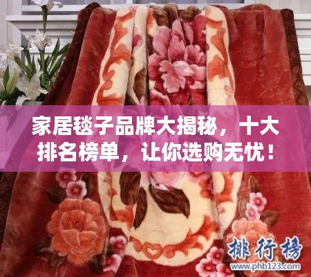 家居毯子品牌大揭秘，十大排名榜单，让你选购无忧！