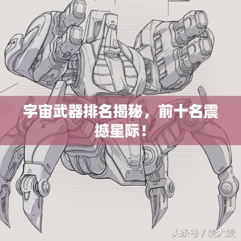 宇宙武器排名揭秘，前十名震撼星际！
