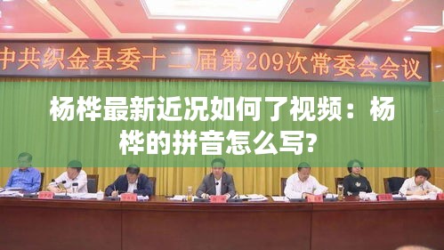 杨桦最新近况如何了视频：杨桦的拼音怎么写? 