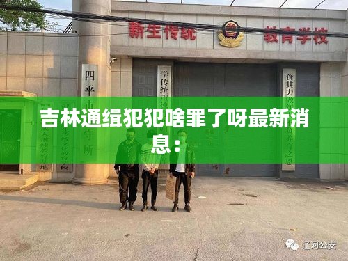 吉林通缉犯犯啥罪了呀最新消息： 