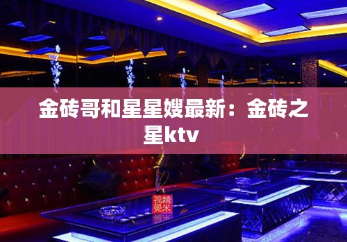 金砖哥和星星嫂最新：金砖之星ktv 