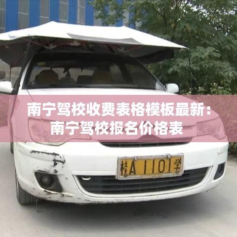 南宁驾校收费表格模板最新：南宁驾校报名价格表 