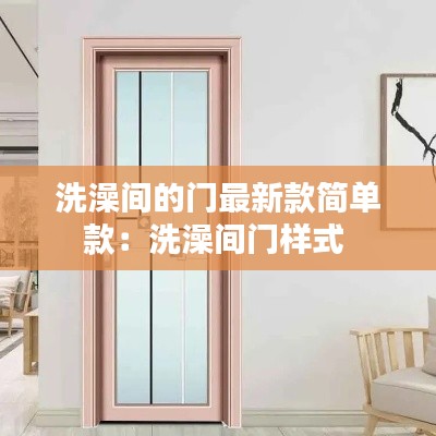 洗澡间的门最新款简单款：洗澡间门样式 