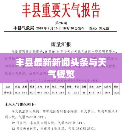 丰县最新新闻头条与天气概览