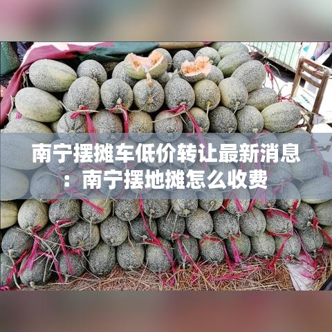 南宁摆摊车低价转让最新消息：南宁摆地摊怎么收费 