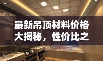 最新吊顶材料价格大揭秘，性价比之选，实惠又美观！