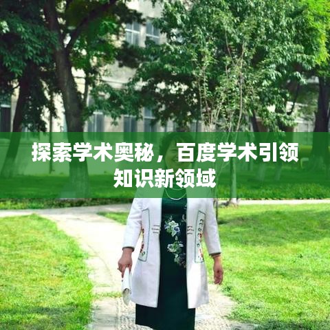 探索学术奥秘，百度学术引领知识新领域