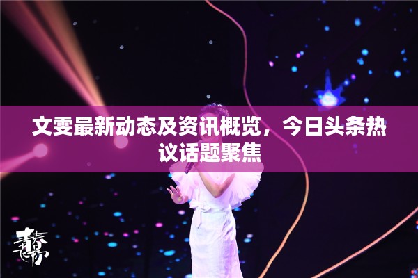 文雯最新动态及资讯概览，今日头条热议话题聚焦