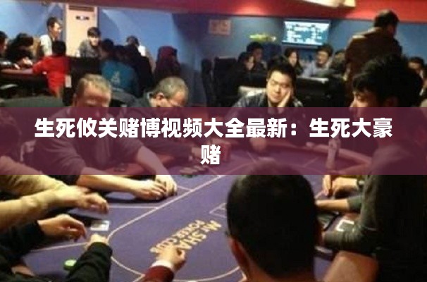 生死攸关赌博视频大全最新：生死大豪赌 