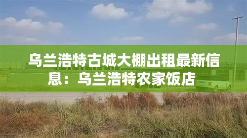 乌兰浩特古城大棚出租最新信息：乌兰浩特农家饭店 