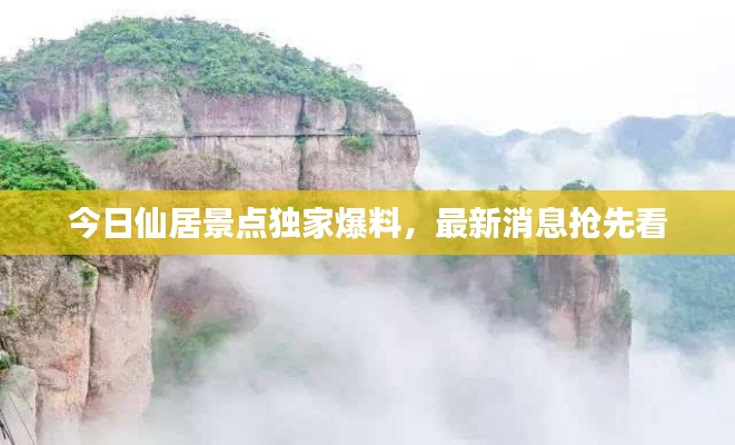 今日仙居景点独家爆料，最新消息抢先看