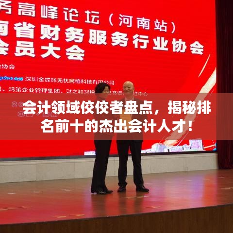 会计领域佼佼者盘点，揭秘排名前十的杰出会计人才！