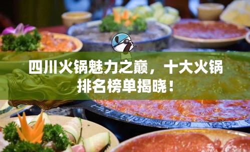 四川火锅魅力之巅，十大火锅排名榜单揭晓！