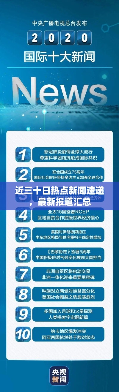 近三十日热点新闻速递，最新报道汇总