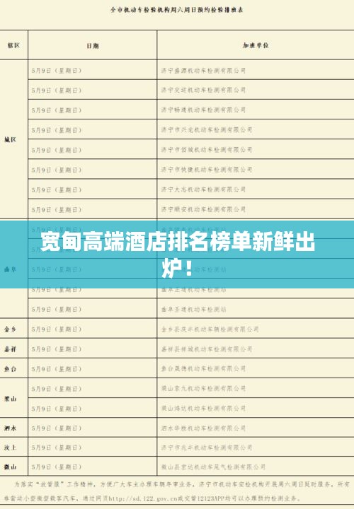 宽甸高端酒店排名榜单新鲜出炉！