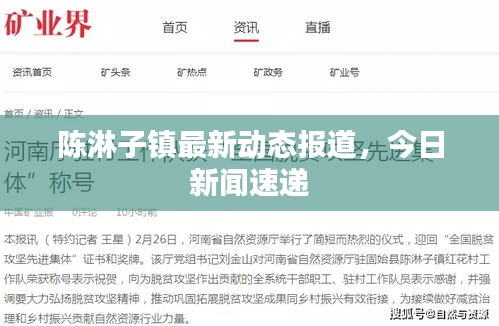 陈淋子镇最新动态报道，今日新闻速递