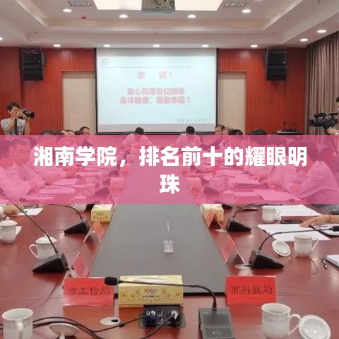 湘南学院，排名前十的耀眼明珠