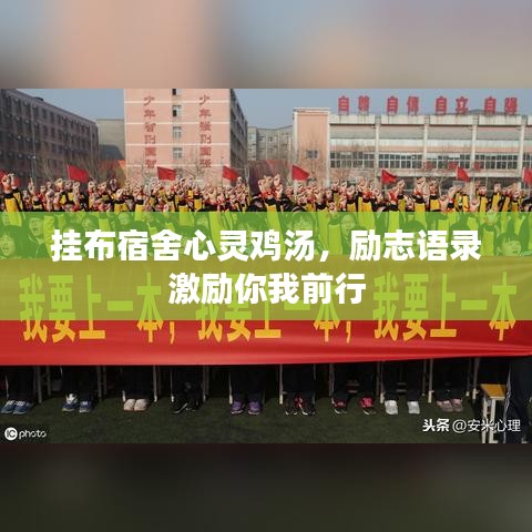挂布宿舍心灵鸡汤，励志语录激励你我前行