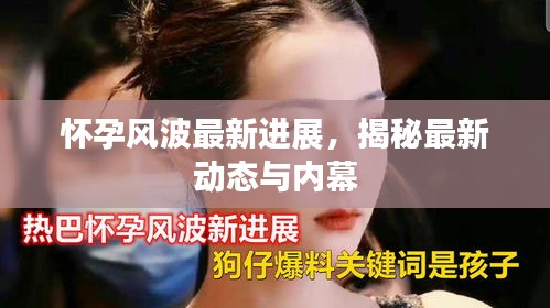 怀孕风波最新进展，揭秘最新动态与内幕