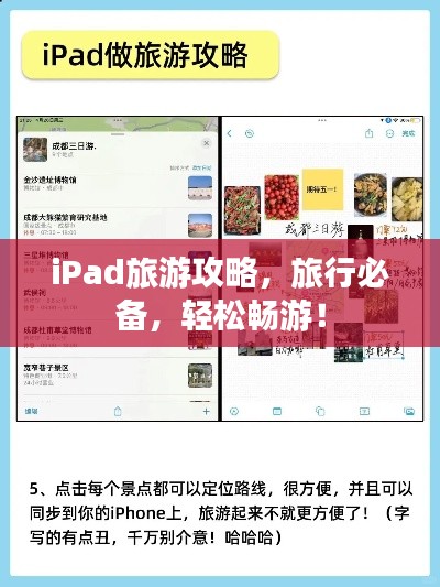 iPad旅游攻略，旅行必备，轻松畅游！