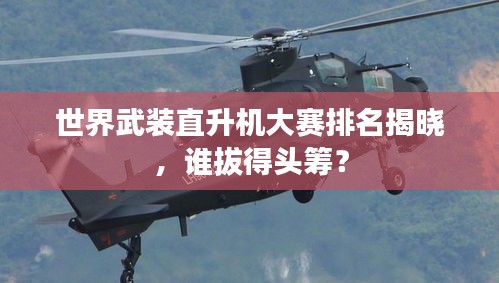 世界武装直升机大赛排名揭晓，谁拔得头筹？