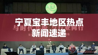 宁夏宝丰地区热点新闻速递
