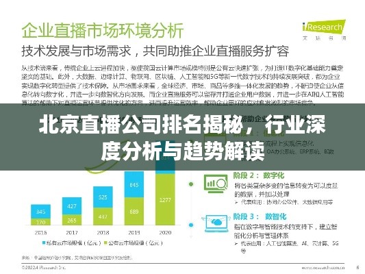 北京直播公司排名揭秘，行业深度分析与趋势解读